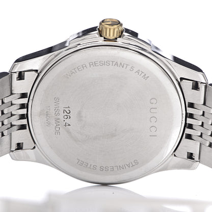 Gucci Stainless Steel 38mm G-Timeless Two Tone Quartz Watch 5 of 8