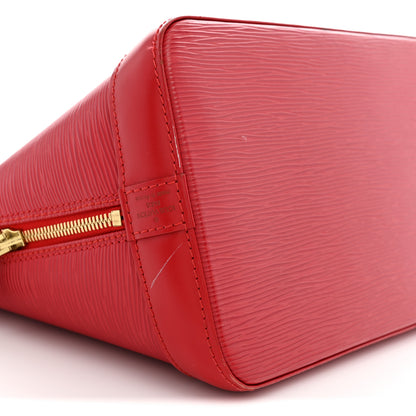 Louis Vuitton Epi Alma PM Castillan Red 8 of 15