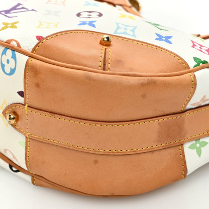 Louis Vuitton LOUIS VUITTON Monogram Multicolor Greta White 8 of 17