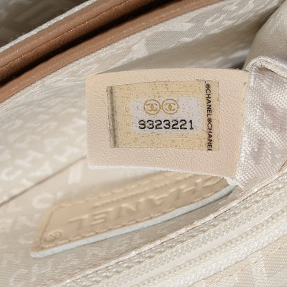 Chanel Leather Chocolate Bar Quilted Small Mademoiselle Flap Beige 8 of 8