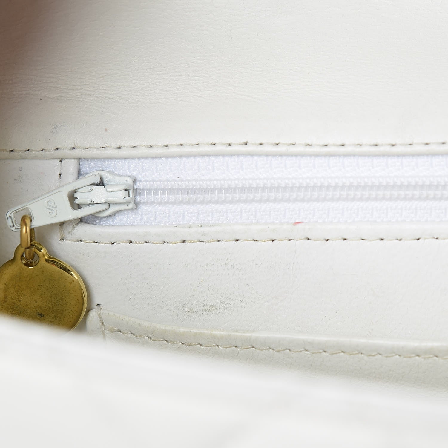 Chanel Lambskin Quilted XL Jumbo Single Flap White 11 of 18