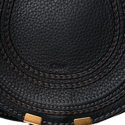 Chloe Calfskin Mini Marcie Round Crossbody Bag Black 10 of 10