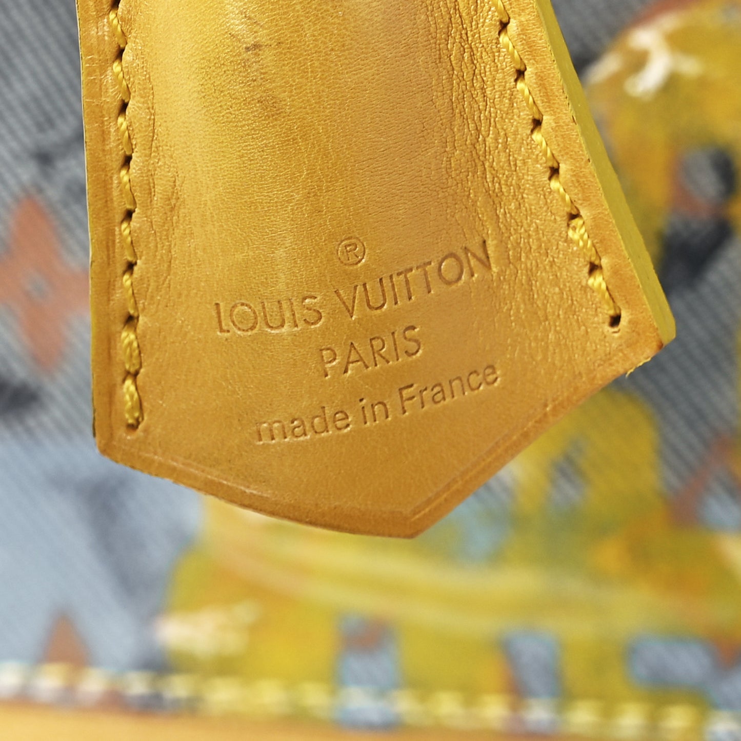 Monogram Pulp Defile Weekender GM Yellow