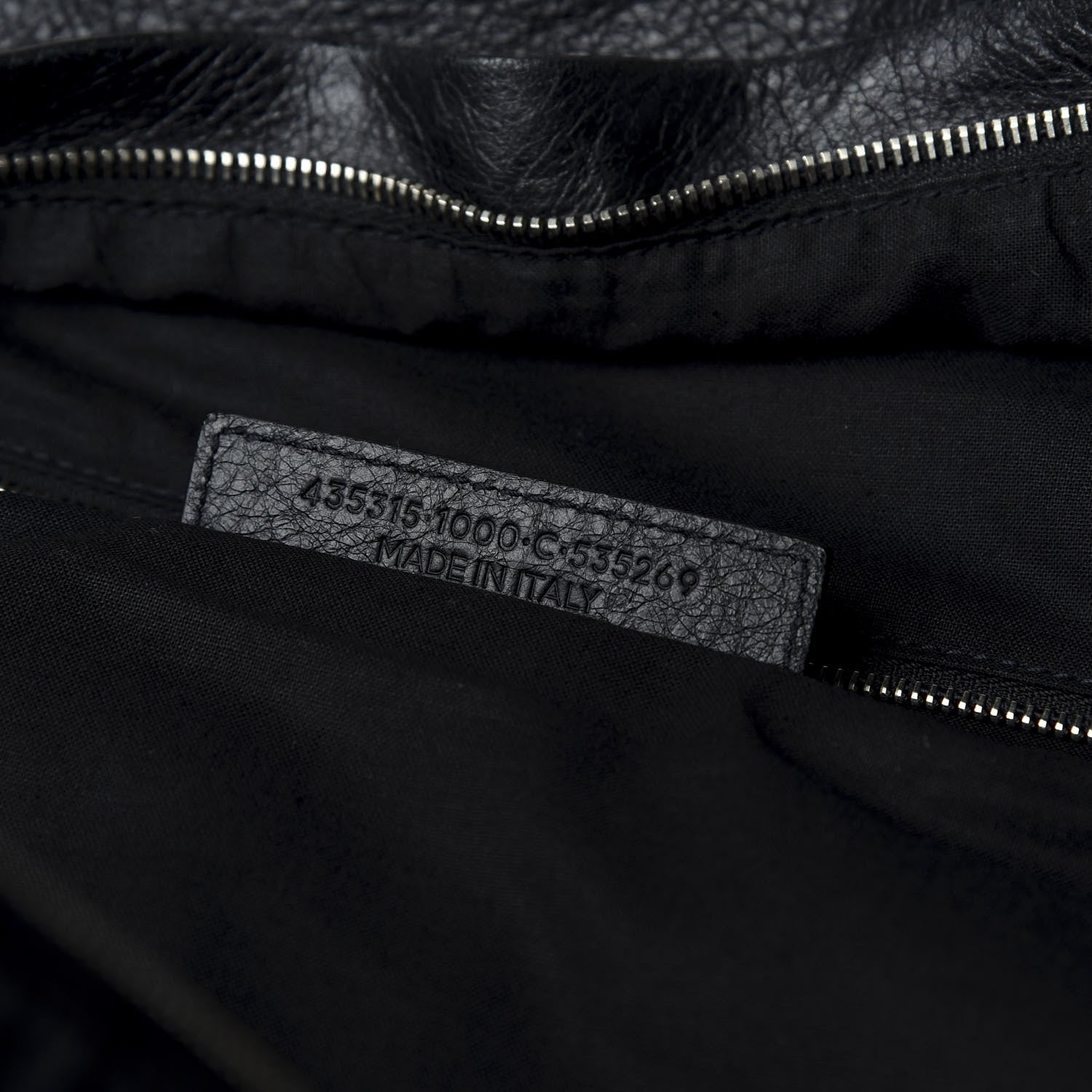 Balenciaga Agneau Classic Silver Hardware Backpack Black 6 of 9