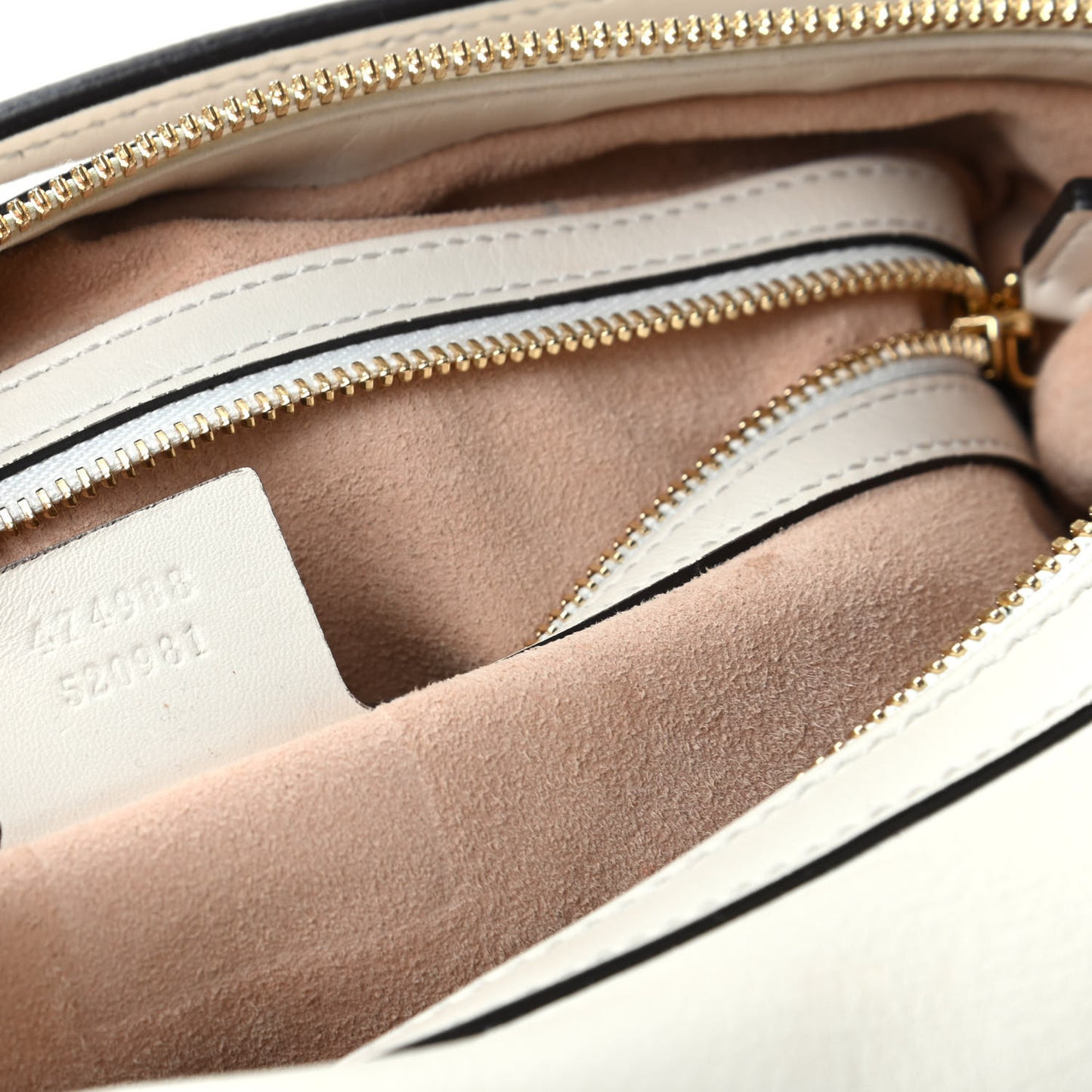 Apollo Calfskin GG Dadini Embroidered Large Hobo Mystic White