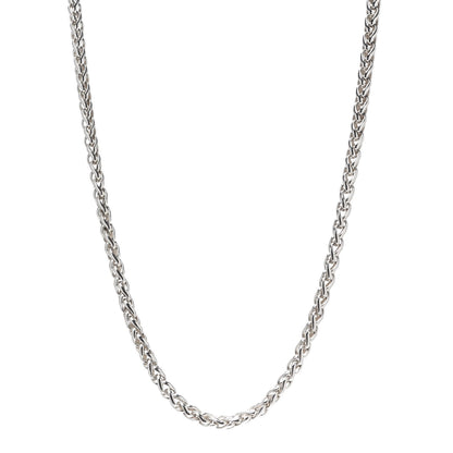 David Yurman Sterling Silver 4mm Wheat Chain Necklace 1 of 4