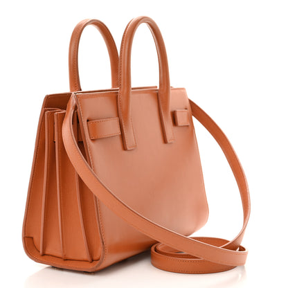 Saint Laurent Calfskin Nano Sac De Jour Orange 3 of 13