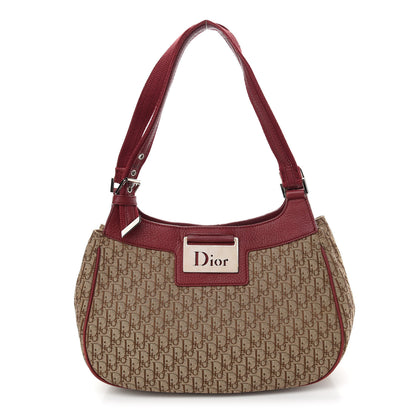 Christian Dior Monogram Street Chic Shoulder Bag Beige Red 1 of 15