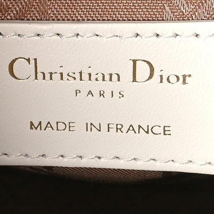 Christian Dior Lambskin Cannage Small My ABCDior Lady Dior Latte 6 of 10