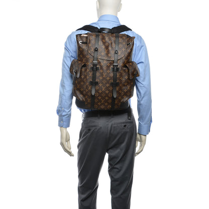 Louis Vuitton Monogram Macassar Christopher PM Backpack 1 of 7
