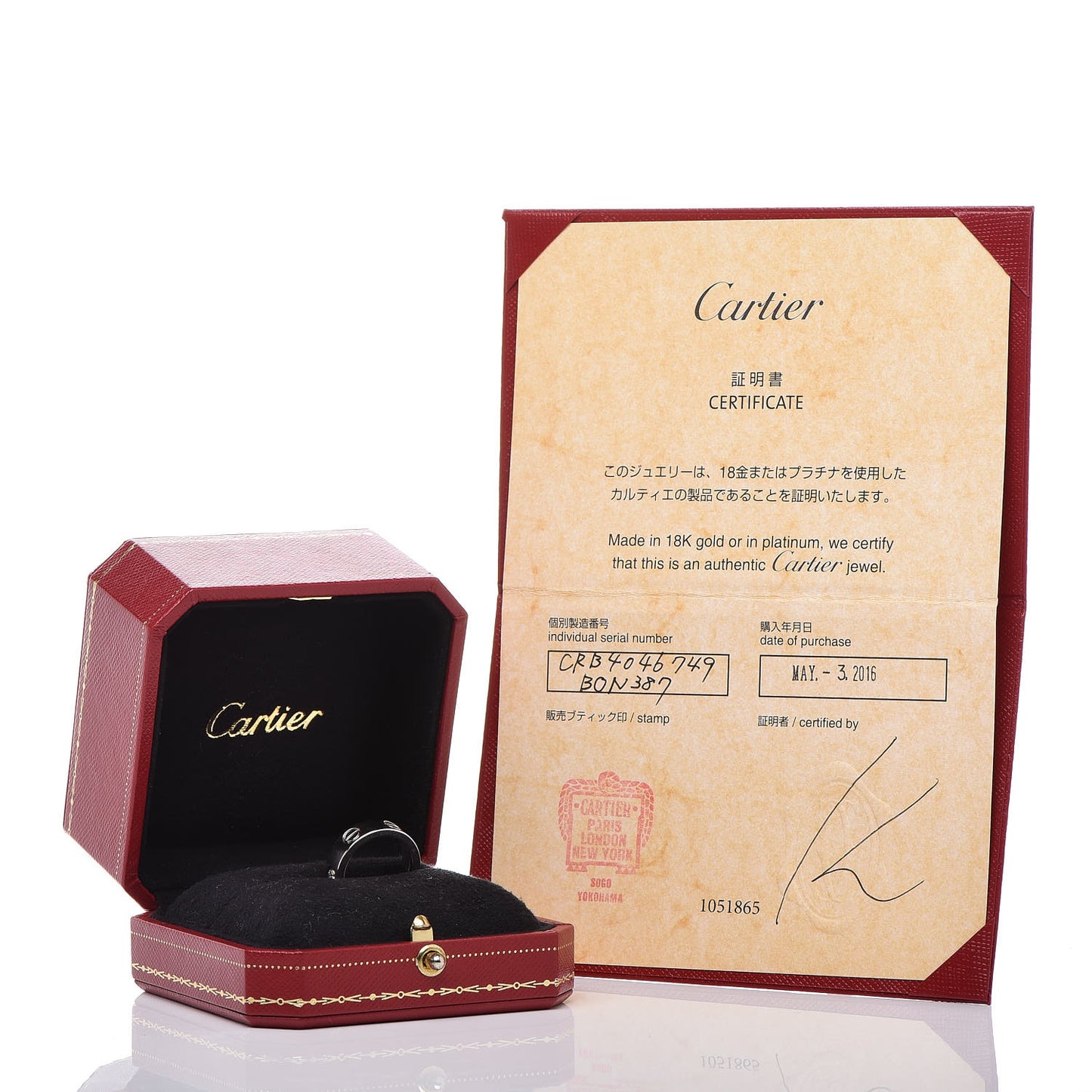 Platinum Diamond 5.5mm LOVE Ring 49 4.75