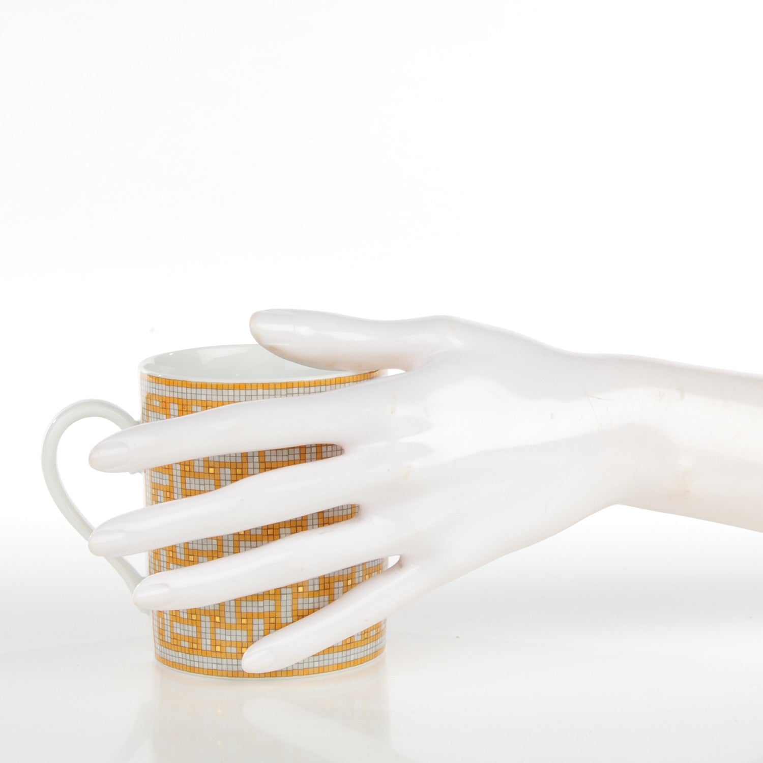 Hermes Porcelain Mosaique au 24 Mug 2 of 7