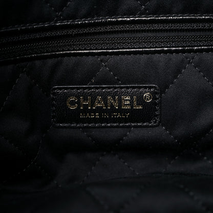 Chanel Shiny Calfskin Quilted Chanel 22 Black 6 of 9