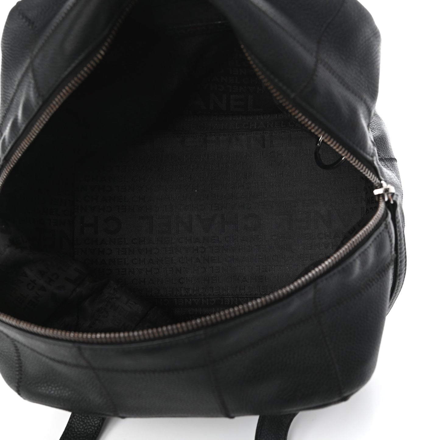 Caviar Square Stitched Bowler Black