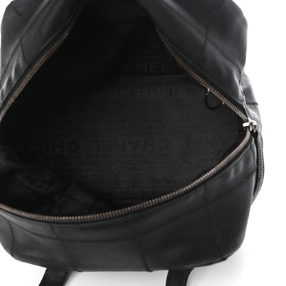 Chanel Caviar Square Stitched Bowler Black 5 of 9