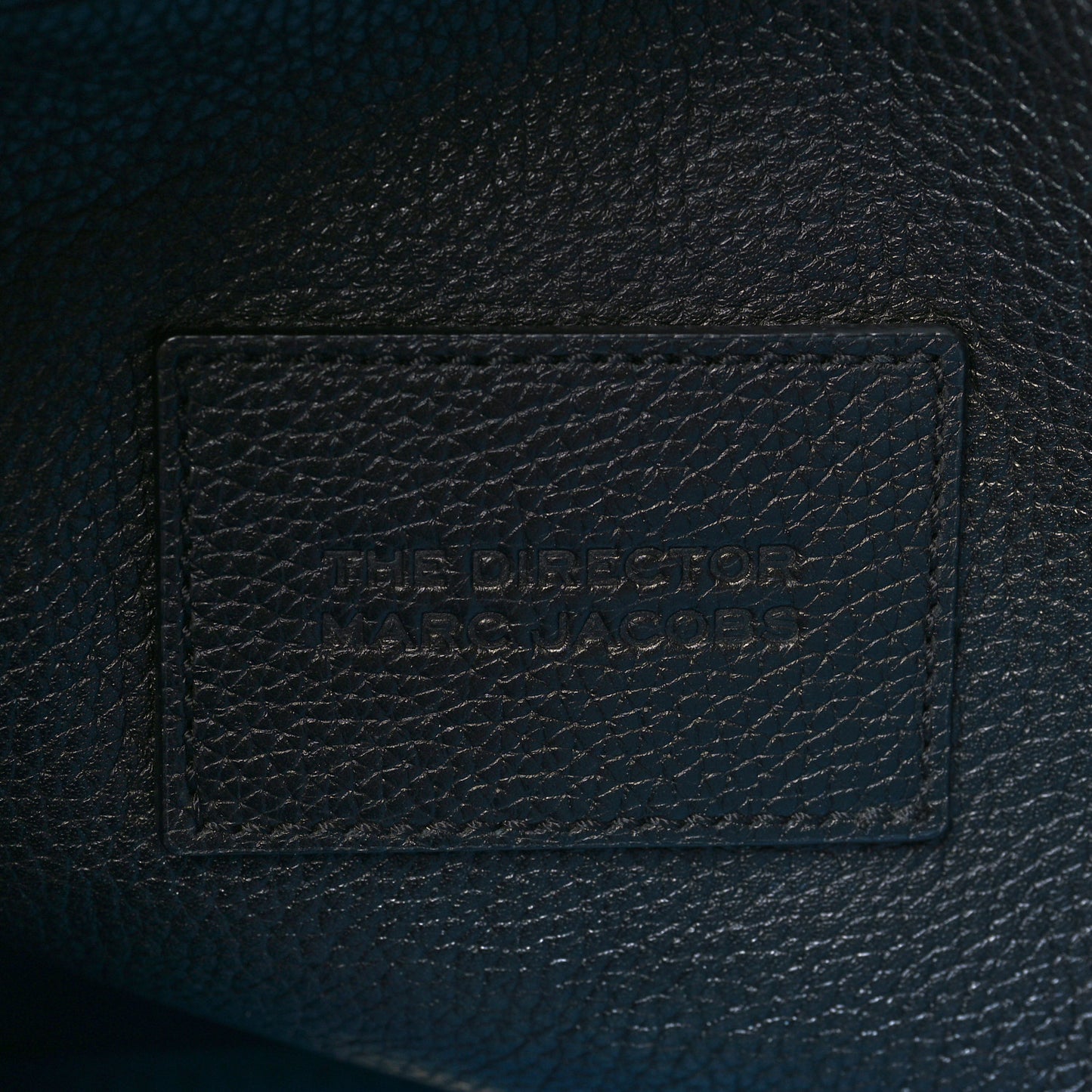 Grained Calfskin The Director Tote Black