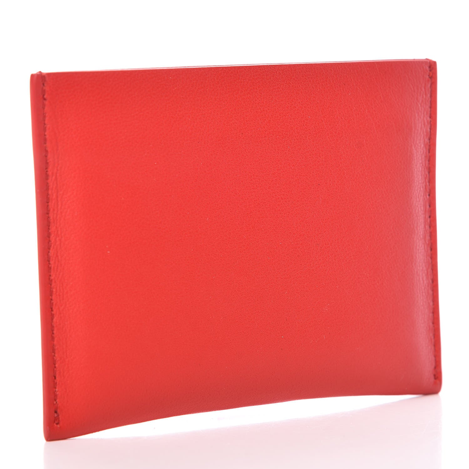 Givenchy Lambskin Logo Emblem Card Holder Red 3 of 8