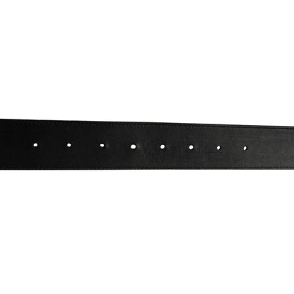 Gucci Textured Calfskin Double G 40mm Belt 95 38 Black 5 of 8