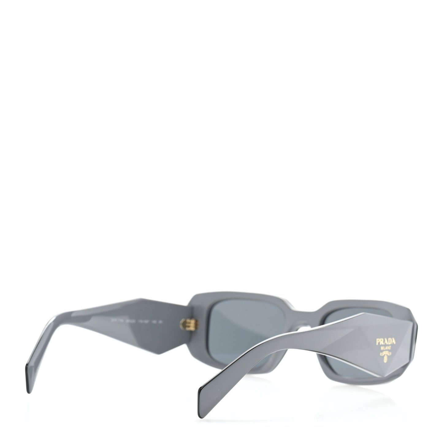 Acetate Symbole Sunglasses SPR 17W Dark Grey