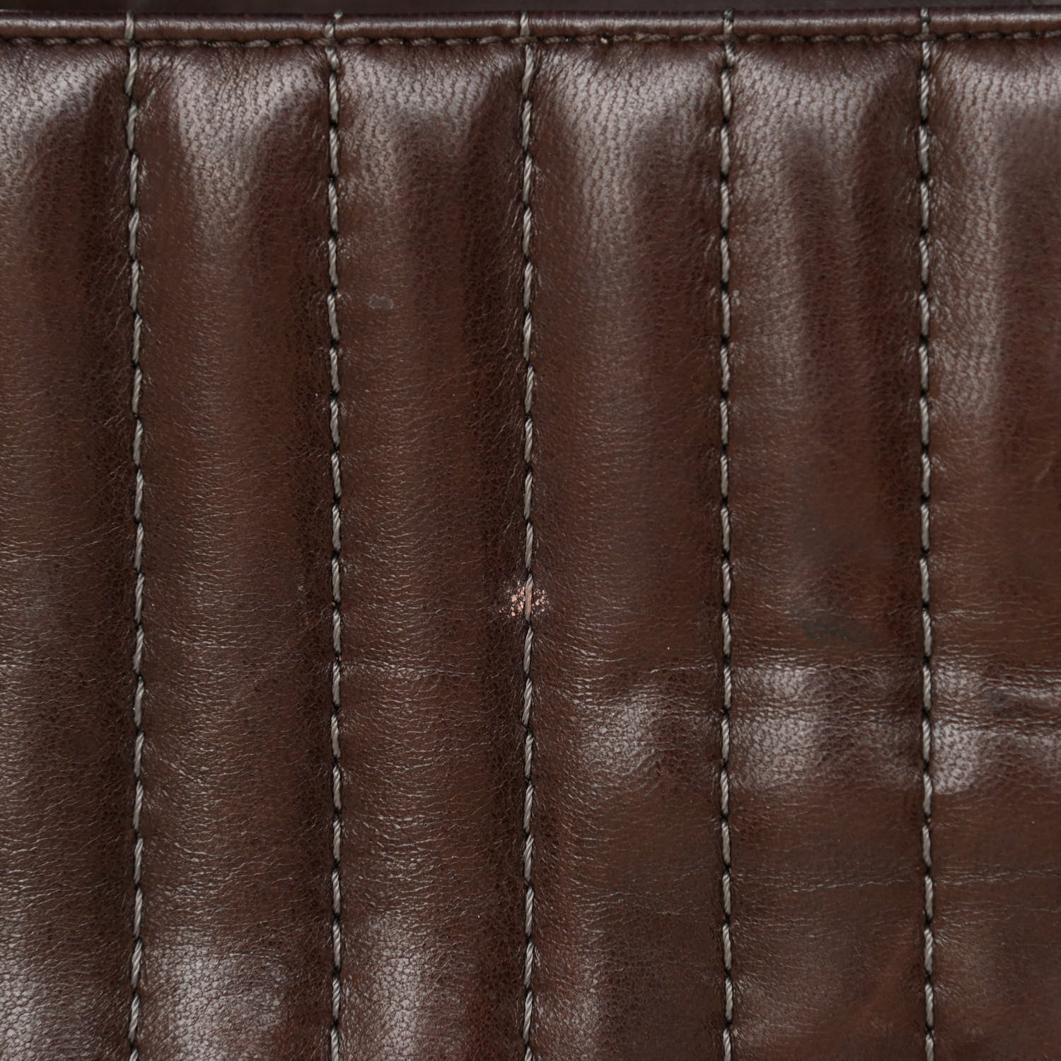 Chanel Lambskin Vertical Quilted Medium Single Flap Brown 11 of 14