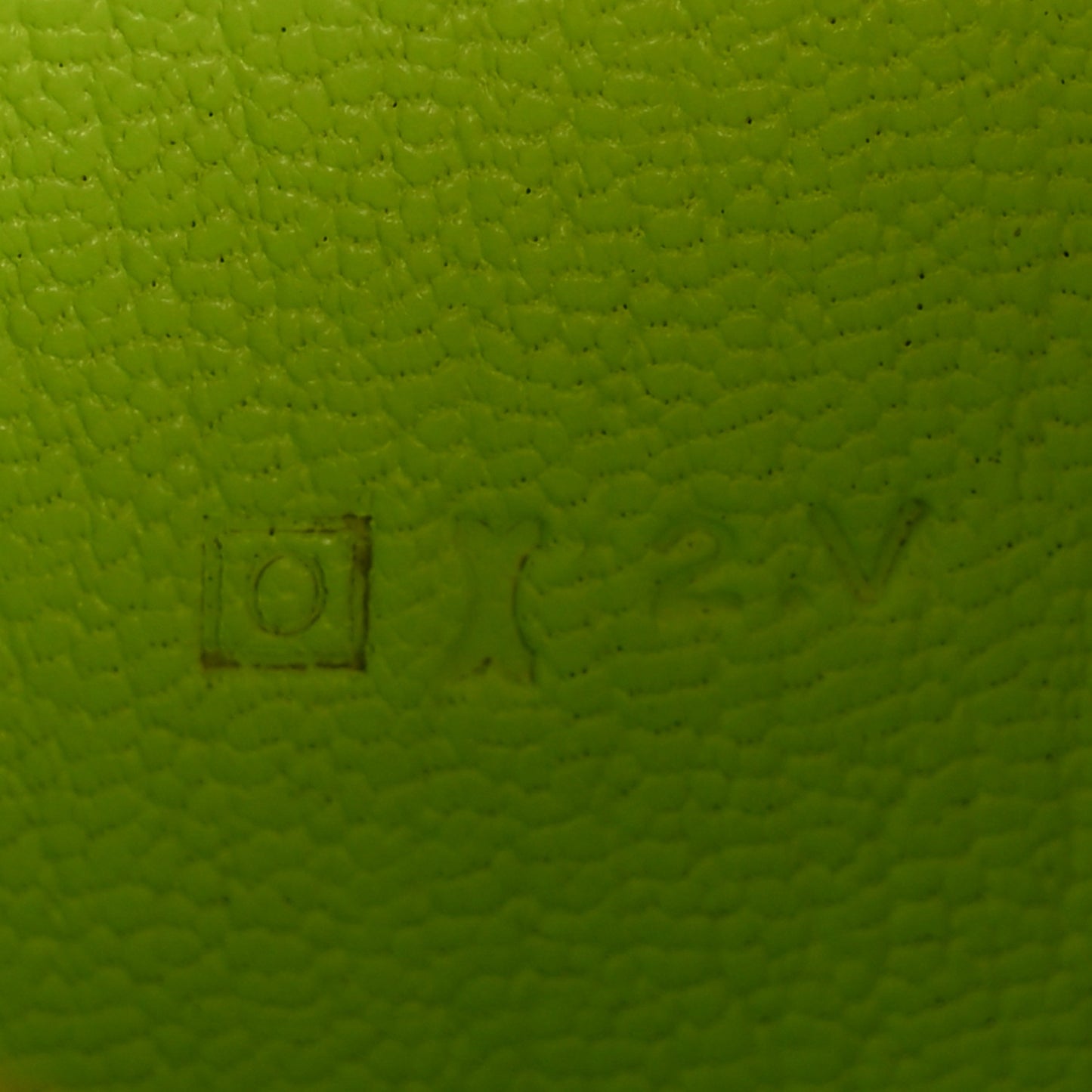 Chevre Mysore Tri-Fold Bearn Wallet Lime