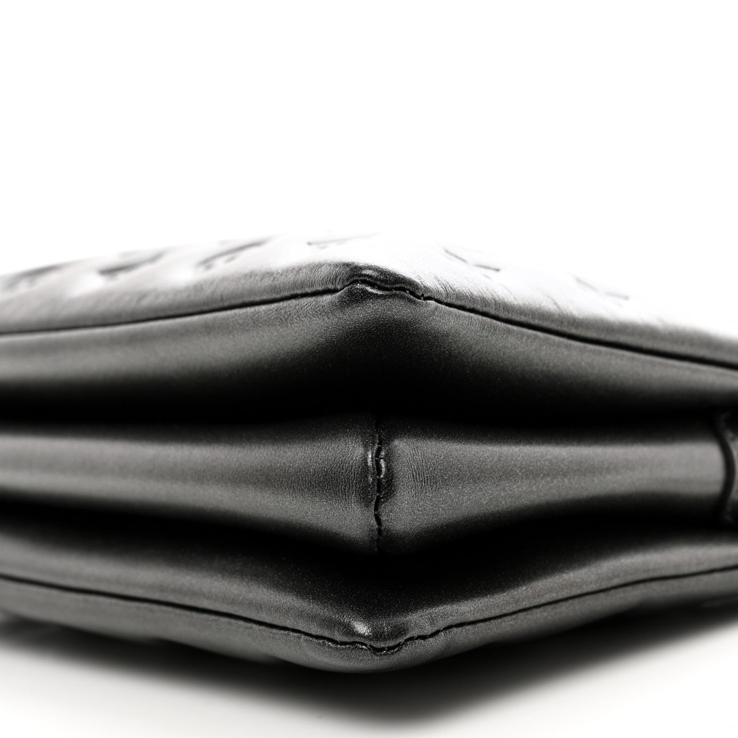 Louis Vuitton Lambskin Embossed Monogram Coussin PM Anthracite 9 of 9