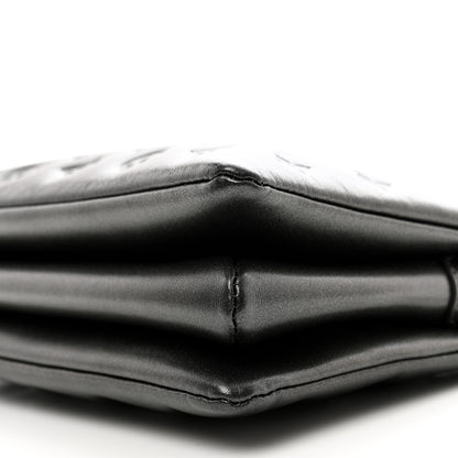 Louis Vuitton Lambskin Embossed Monogram Coussin PM Anthracite 9 of 9
