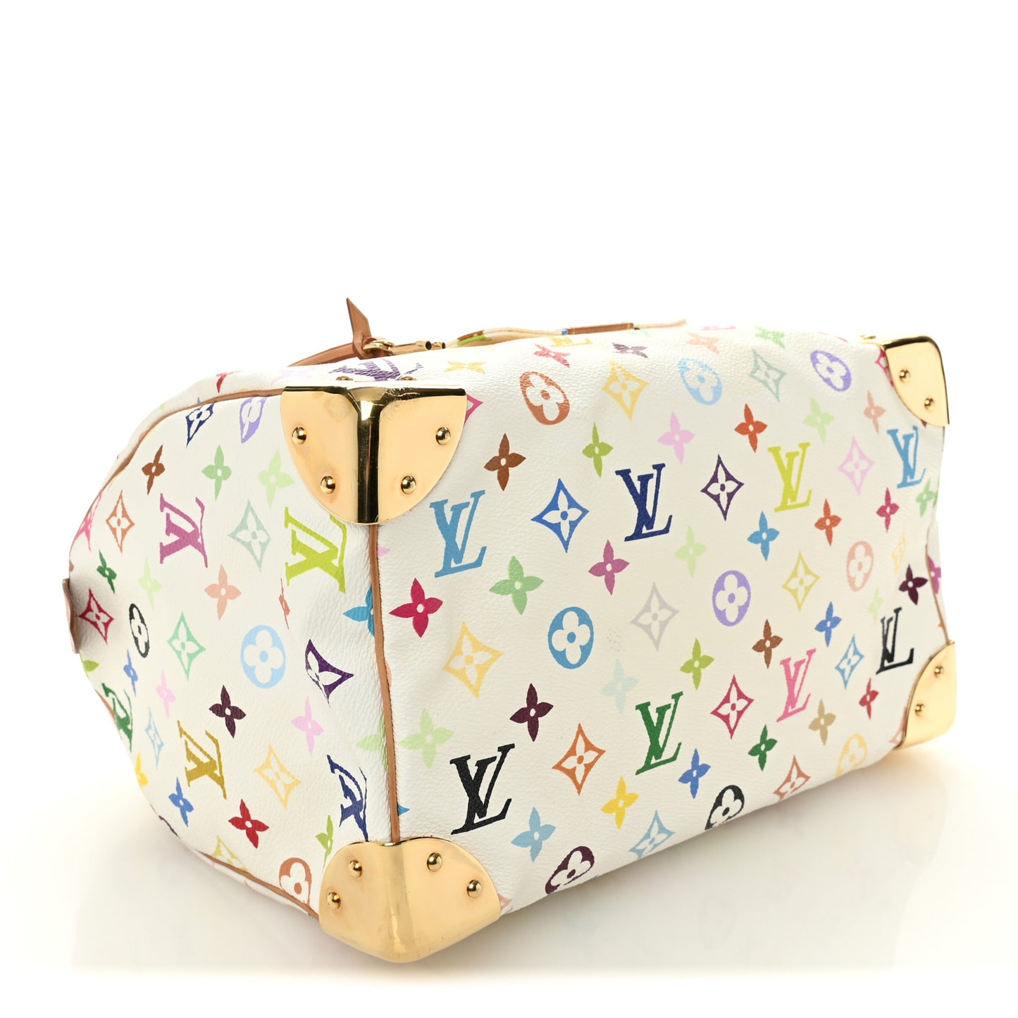Monogram Multicolor Speedy 30 White