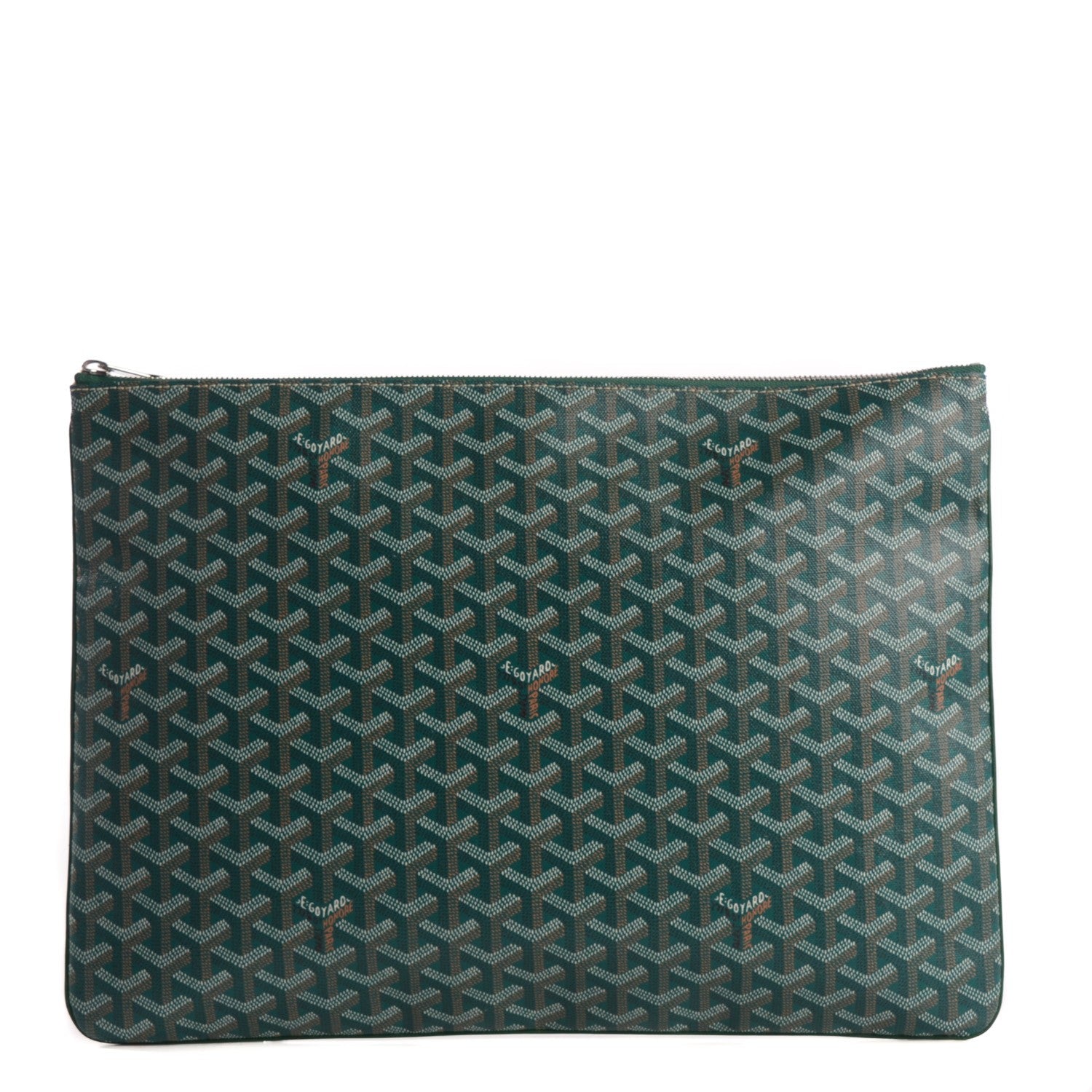 Goyard Goyardine Senat Pochette GM Green 1 of 9