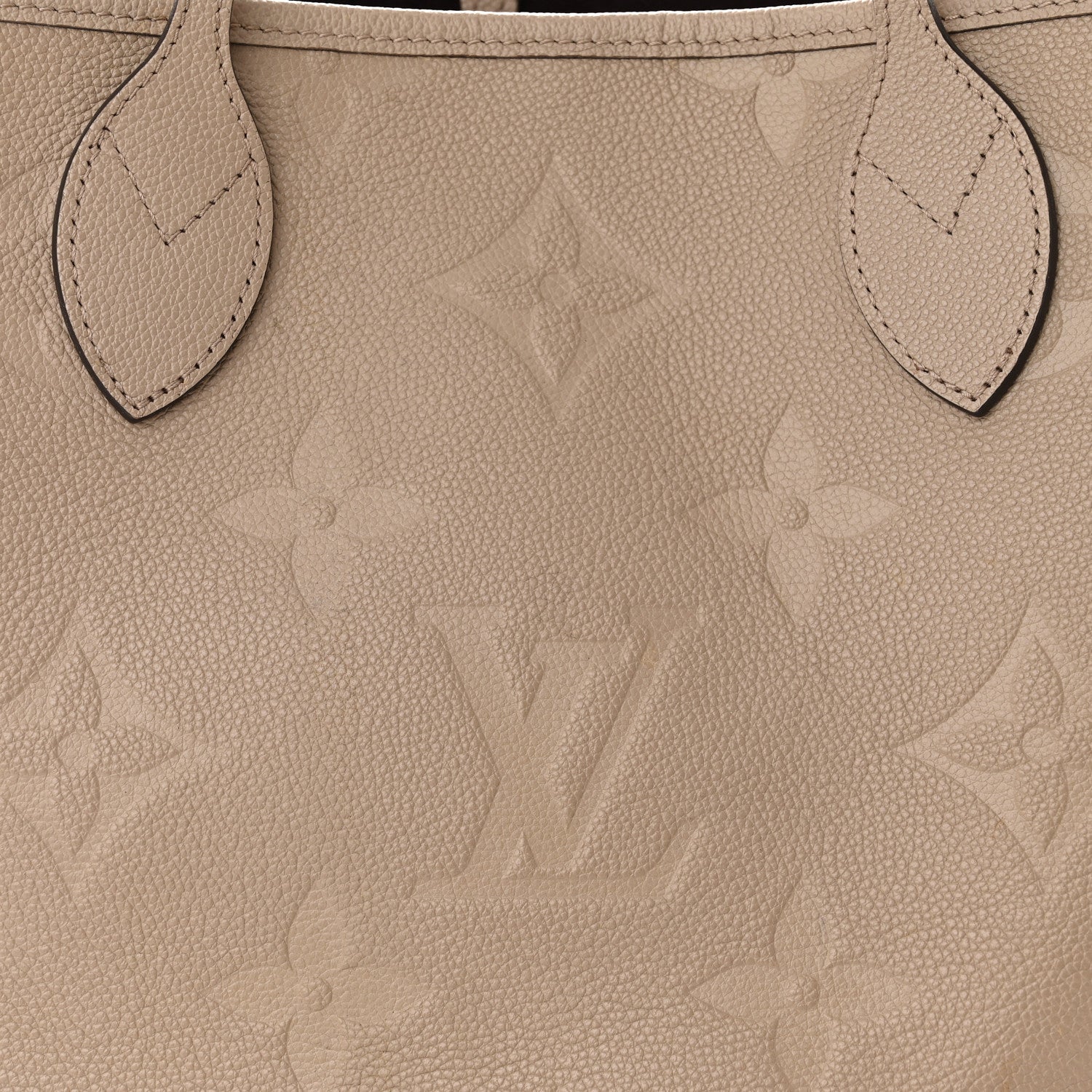 Louis Vuitton Empreinte Monogram Giant Neverfull MM Tourterelle 7 of 15