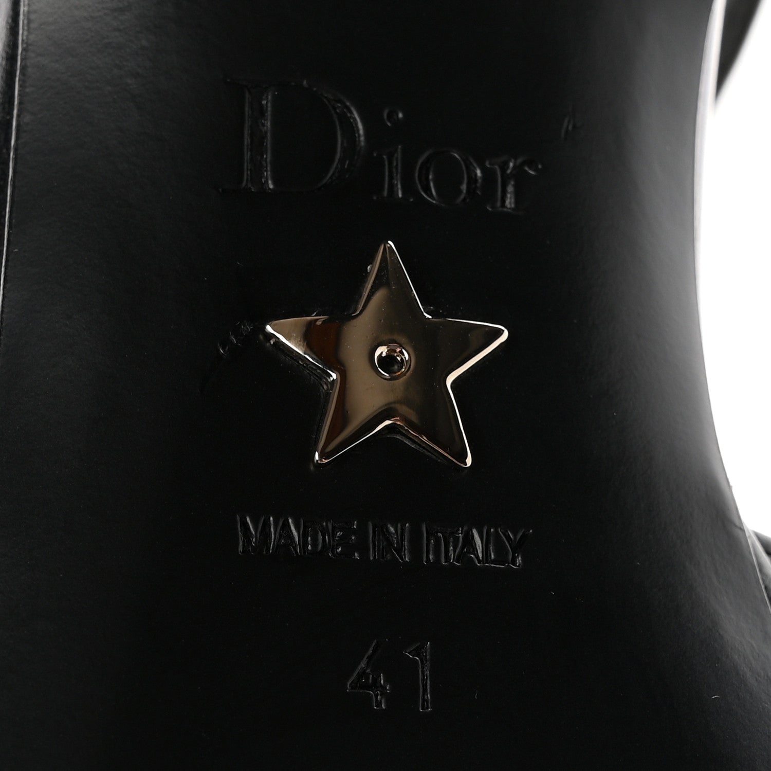 Christian Dior Calfskin Soul Pumps 41 Black 7 of 9