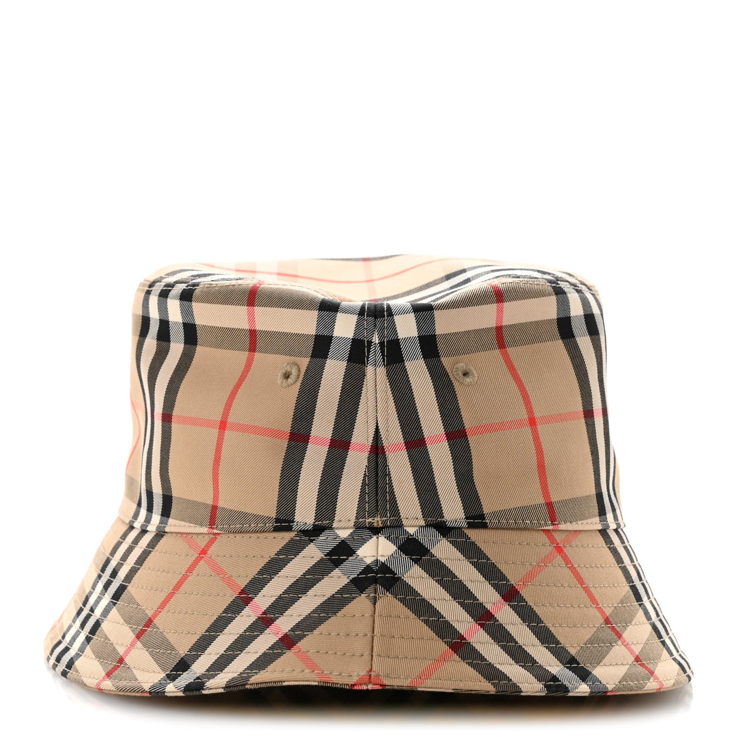 Burberry Technical Cotton Vintage Check Bucket Hat L Archive Beige 5 of 10