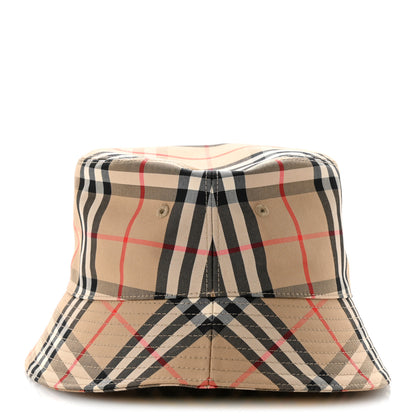 Burberry Technical Cotton Vintage Check Bucket Hat L Archive Beige 5 of 10