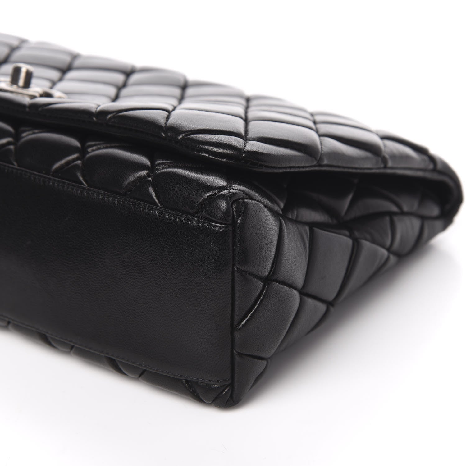 Chanel Lambskin Large New Bubble Flap Black 9 of 11