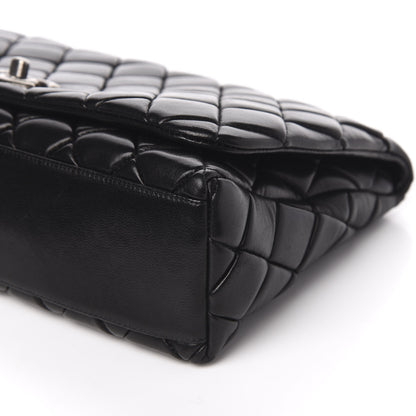 Chanel Lambskin Large New Bubble Flap Black 9 of 11