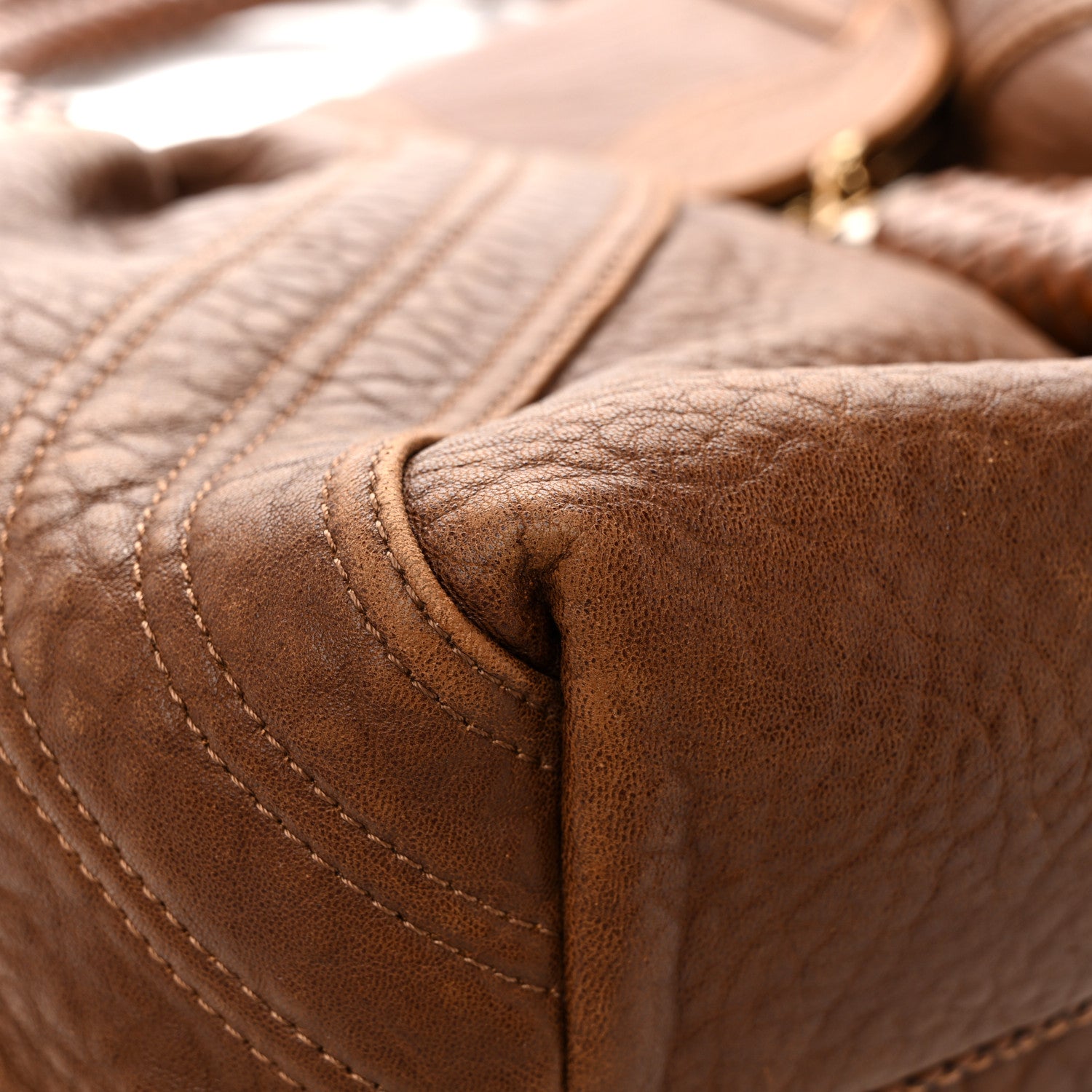 Fendi Nappa Nuvolata Spy Cognac 14 of 15