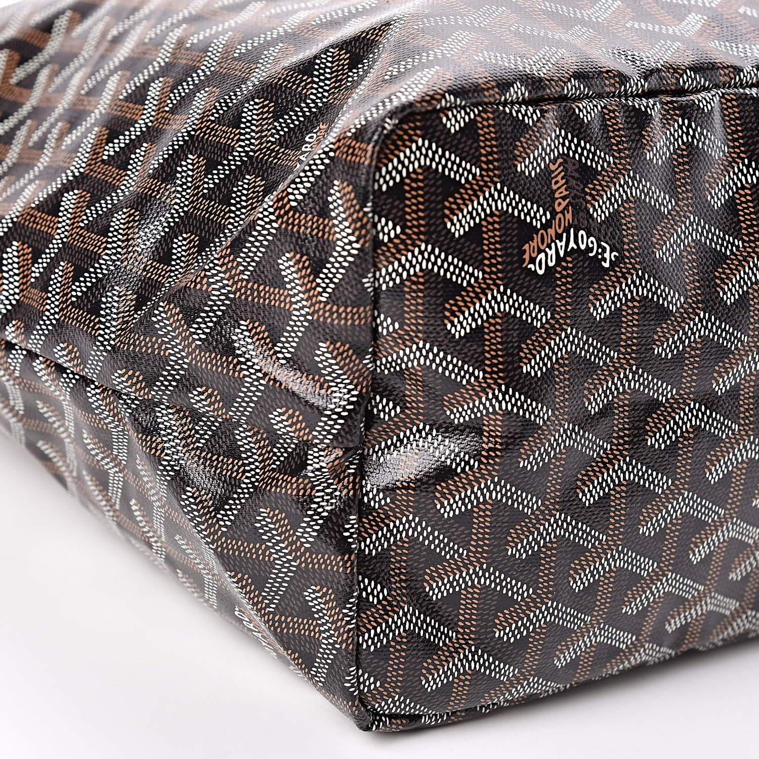 Goyard Goyardine Saint Louis PM Black Gold 8 of 9