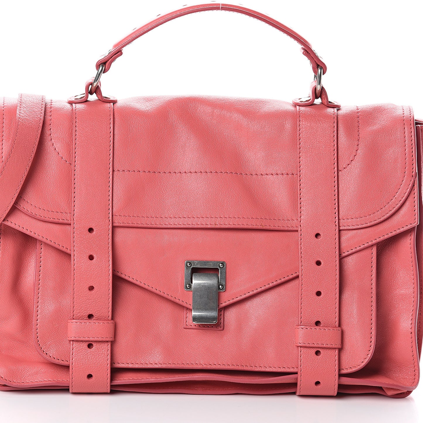 Lambskin Medium PS1 Satchel Hibiscus