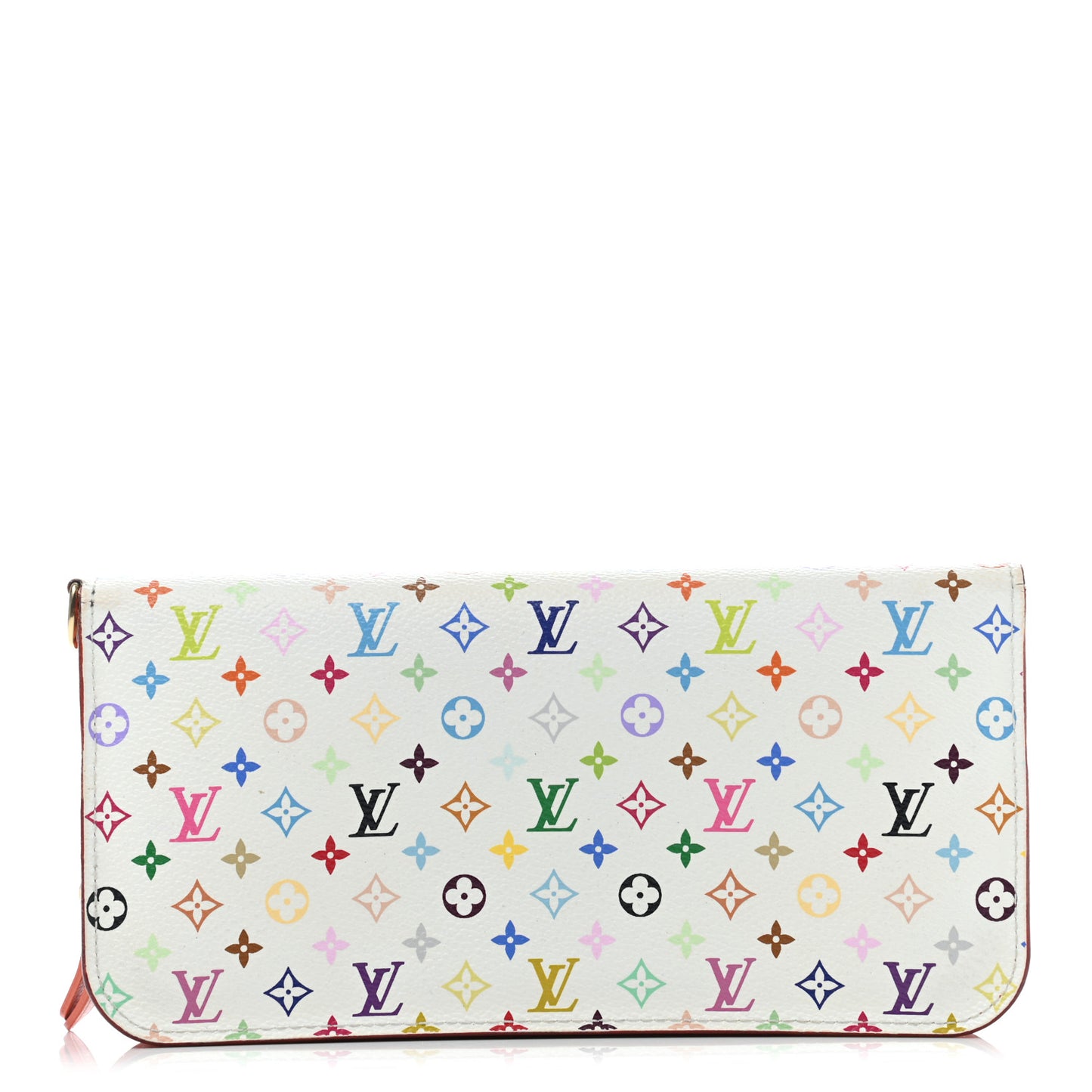 Monogram Multicolor Insolite Wallet White Orange