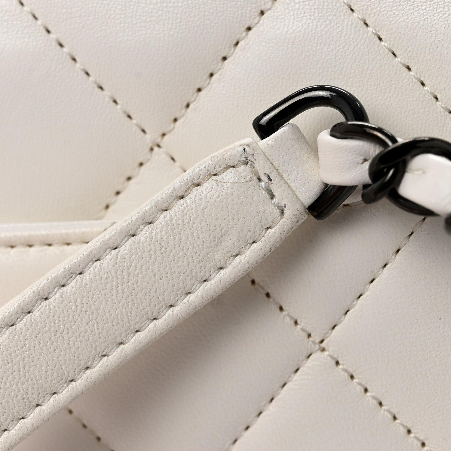 Chanel Lambskin Quilted Small Trendy CC Dual Handle Flap Bag White 13 of 13