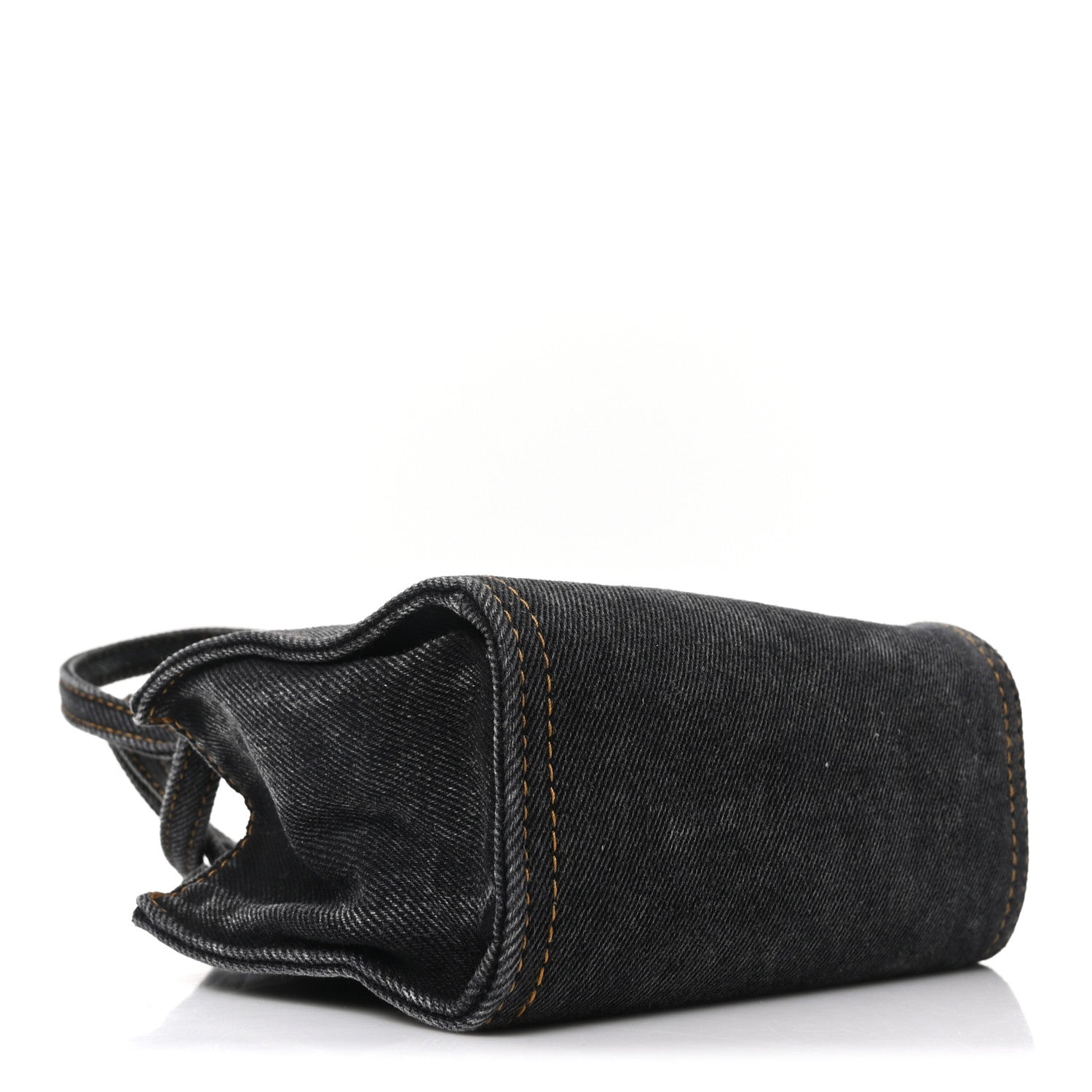 Telfar Denim Small Shopping Bag Black 4 of 10