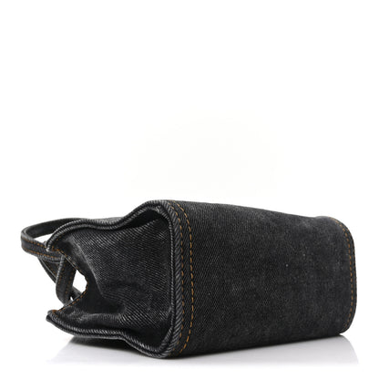 Telfar Denim Small Shopping Bag Black 4 of 10