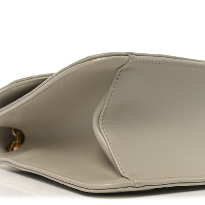 Salvatore Ferragamo Calfskin Quilted Gancini Flap Bag Peony 8 of 9