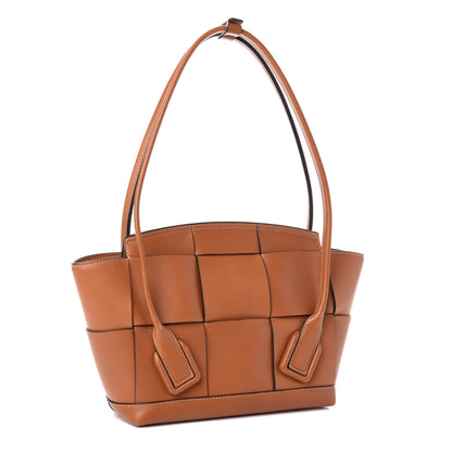 Bottega Veneta French Calfskin Maxi Intrecciato Arco 33 Wood 3 of 15