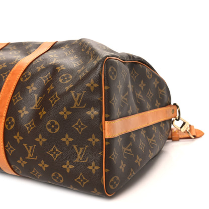 Louis Vuitton Monogram Keepall Bandouliere 45 8 of 10