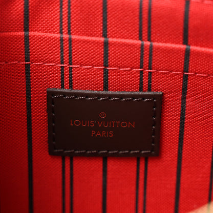 Louis Vuitton Damier Ebene Neverfull MM GM Pochette 6 of 8