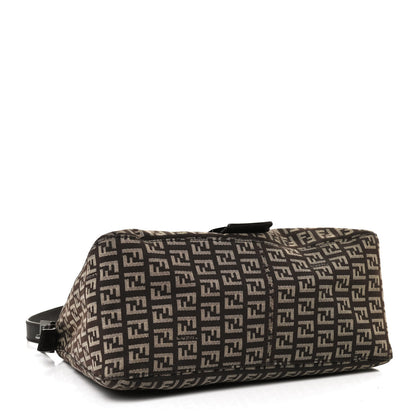 Fendi Zucchino Vitello Mama Baguette Testa di Moro Beige 4 of 10
