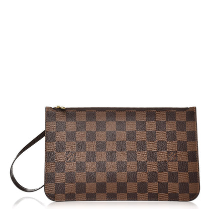 Louis Vuitton Damier Ebene Neverfull MM GM Pochette 1 of 7