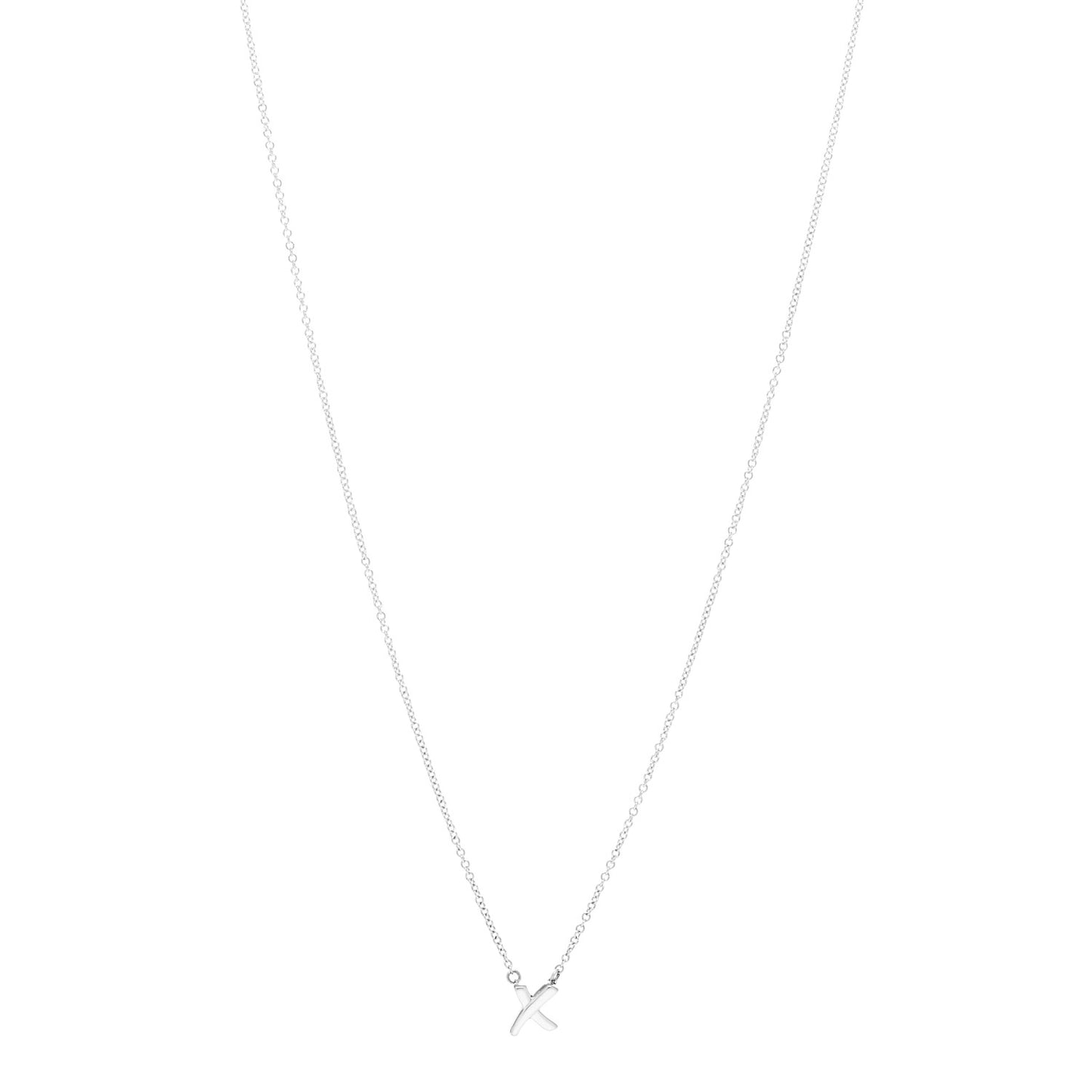 Sterling Silver Paloma Picasso Graffiti X Pendant Necklace