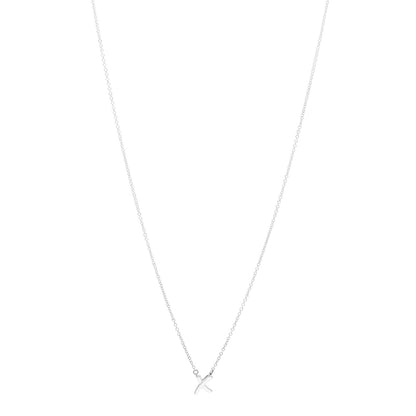 Tiffany Sterling Silver Paloma Picasso Graffiti X Pendant Necklace 1 of 4